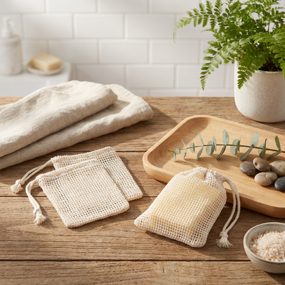 Eco-Friendly Mesh Soap Pouch